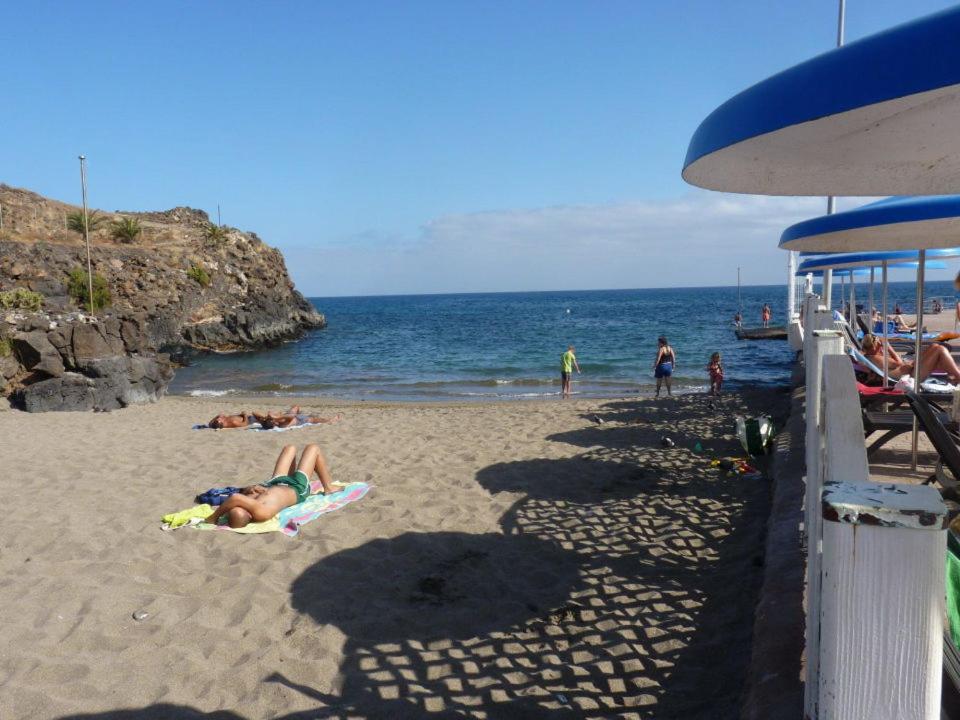 Beach-Front Tenerife Sth Sea And Pool View 코스타델실렌시오 외부 사진